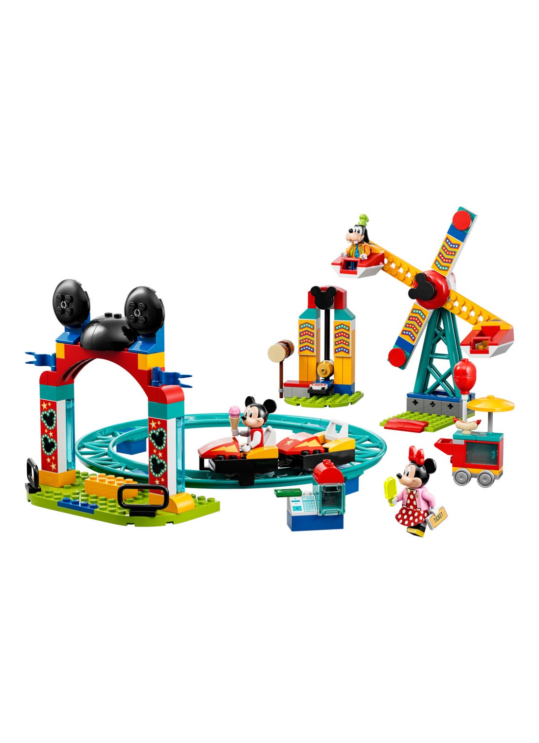 LEGO Mickey, Minnie and Goofy kermisplezier - 10778 - voorkant 2 multicolor