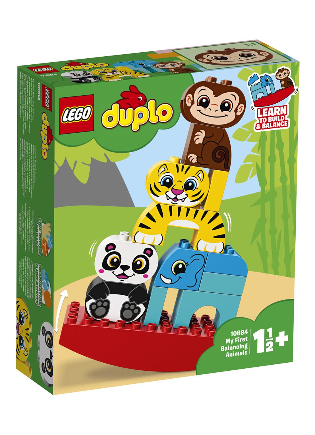 LEGO Mijn eerste balancerende dieren - 10884 - voorkant 2 undefined