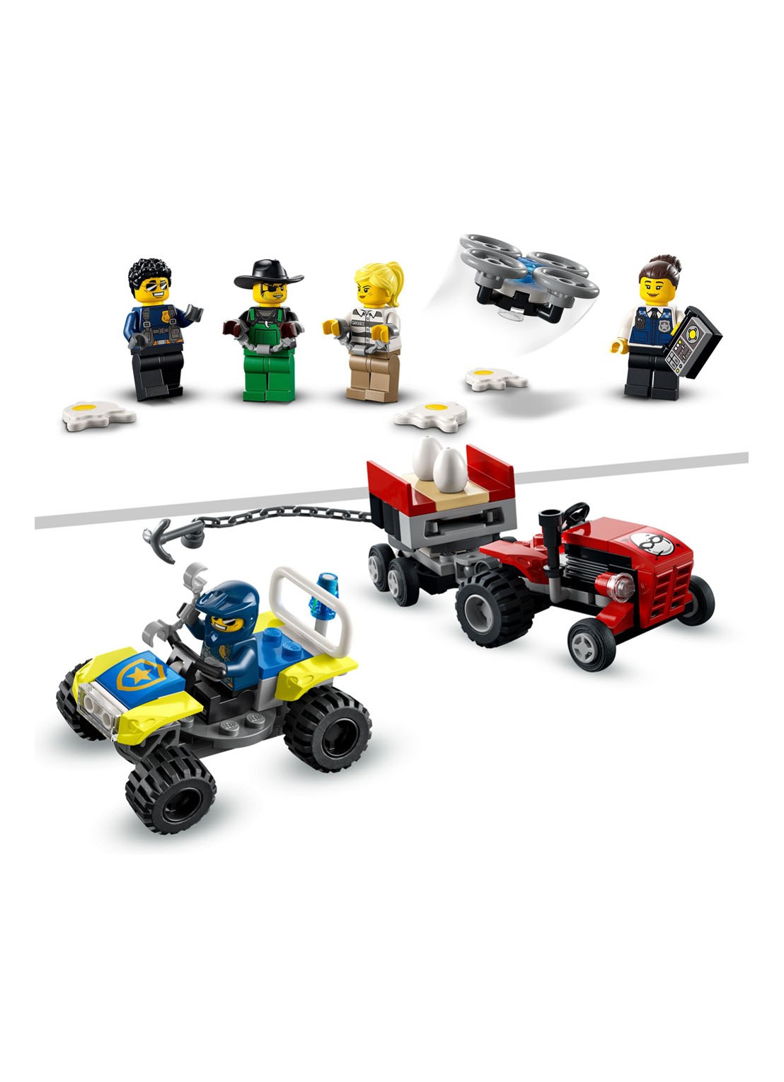 LEGO Mobiele Commandowagen Politie bouwspeelgoed - 60315 - detail 3 multicolor