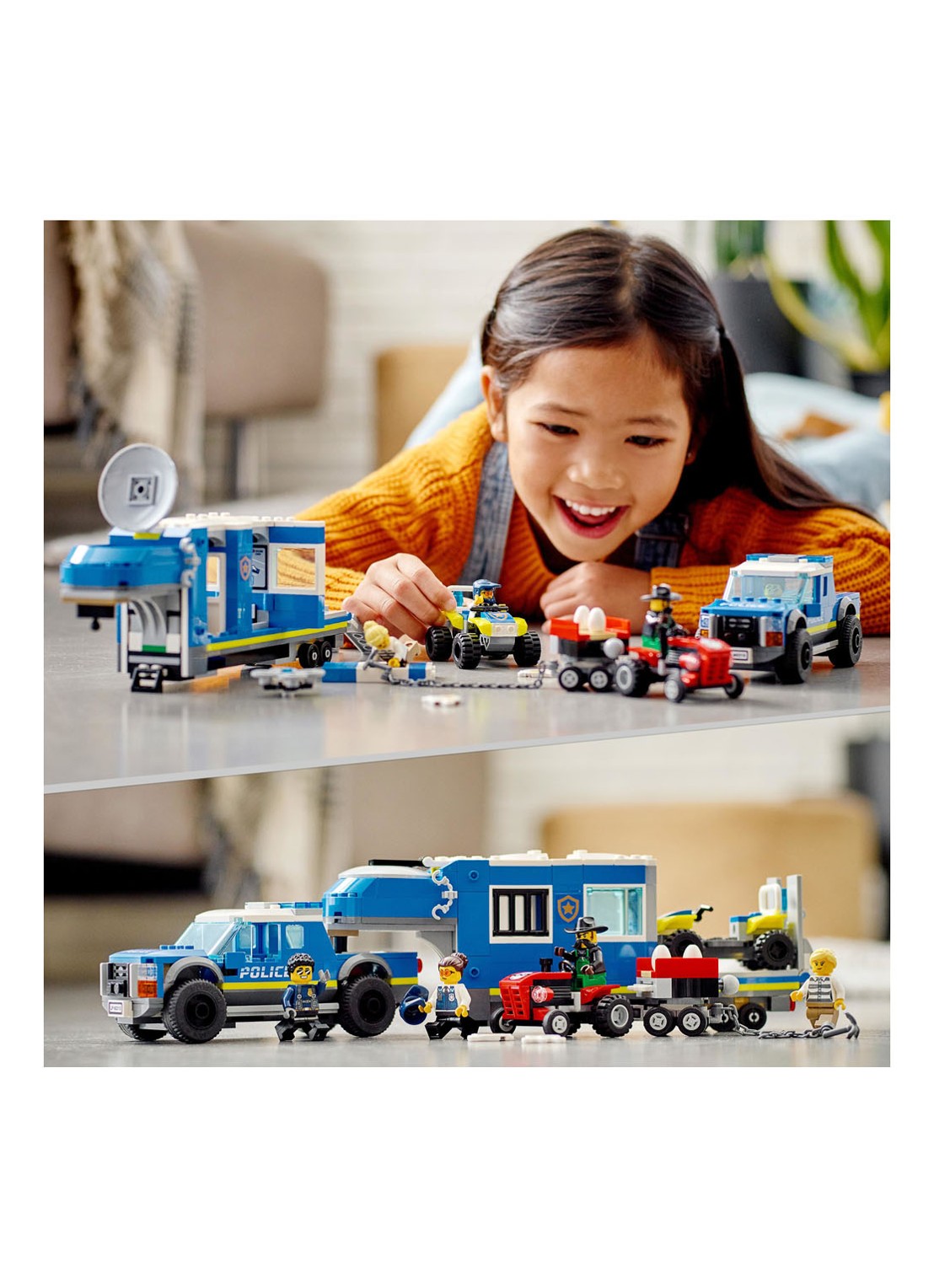 LEGO Mobiele Commandowagen Politie bouwspeelgoed - 60315 - detail 4 multicolor