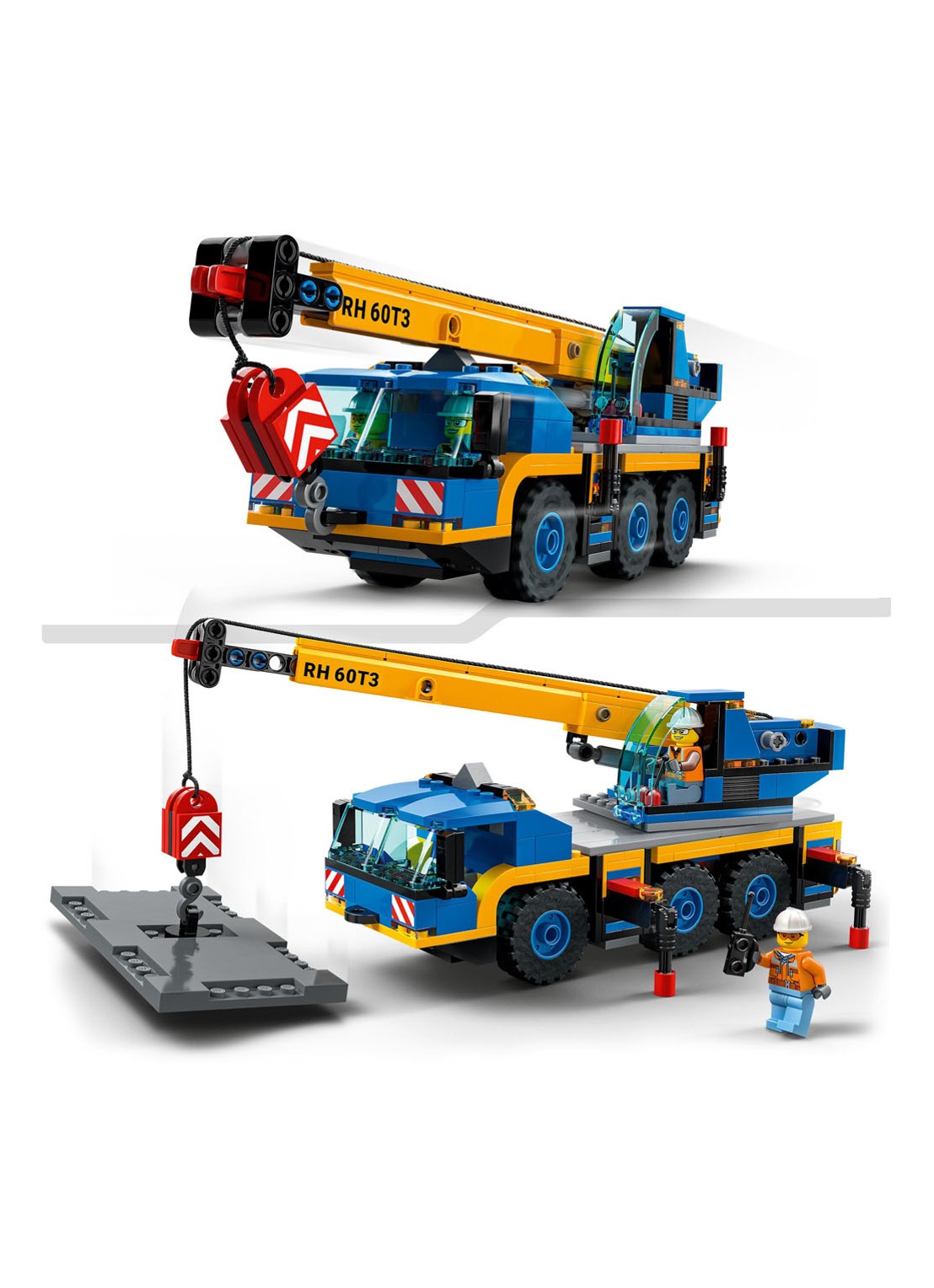 LEGO Mobiele Kraan bouwspeelgoed - 60324 - detail 4 multicolor