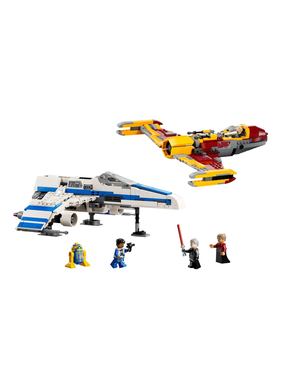 LEGO New Republic E-wing vs. Shin Hati's Starfighter Ruimteschip - bouwset 75364 - detail 2 multicolor