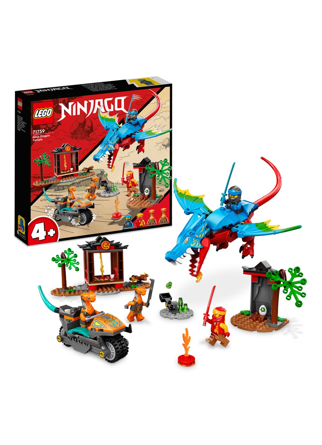 LEGO Ninja Dragon Temple - 71759 - detail 3 multicolor