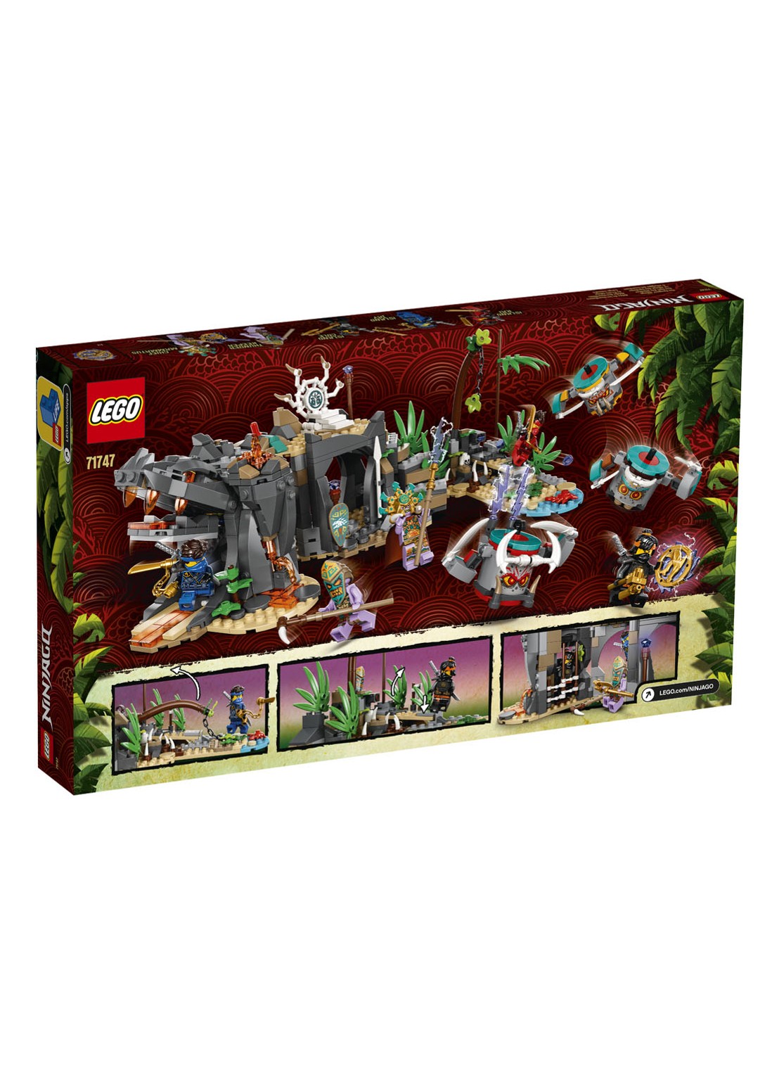 LEGO NINJAGO Het dorp van de Beschermers - 71747 - detail 5 donkergrijs