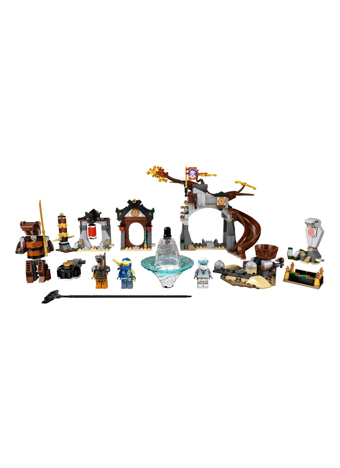 LEGO NINJAGO Ninja Trainingcentrum Spin Speelset- 71764 - voorkant 7 multicolor