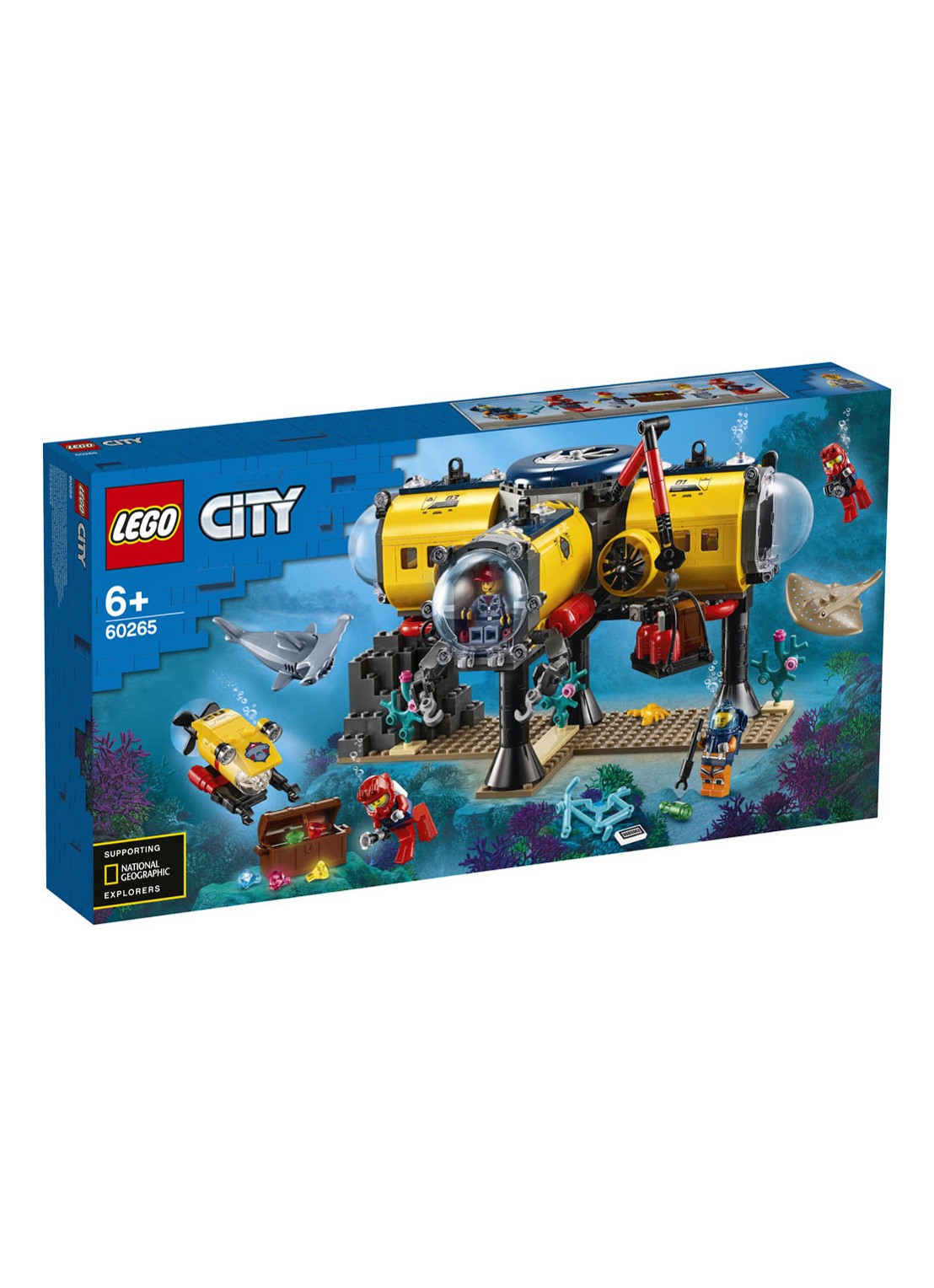 LEGO Oceaan Onderzoeksbasis - 60265 - voorkant undefined