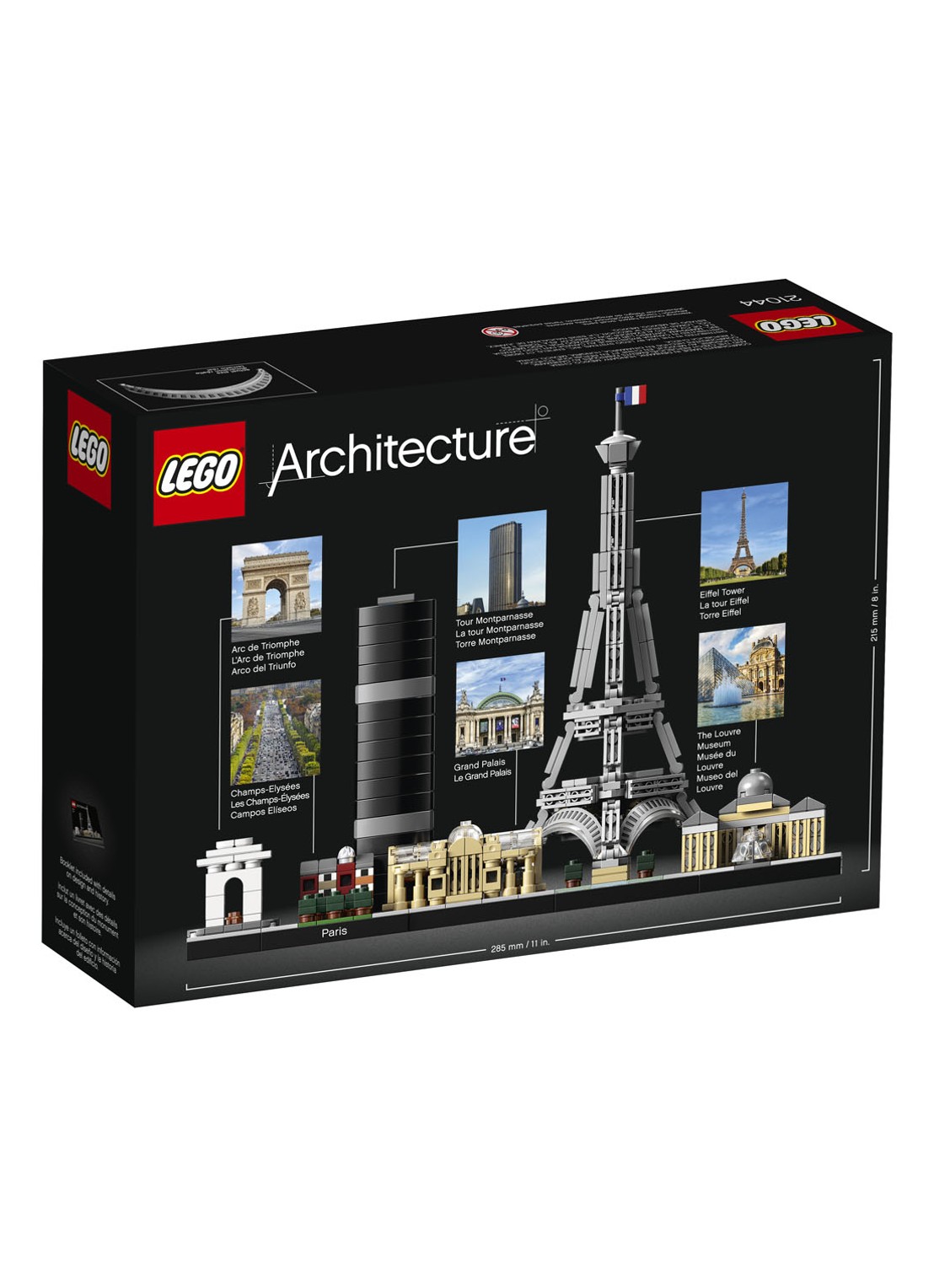 LEGO Parijs - 21044 - voorkant 2 undefined
