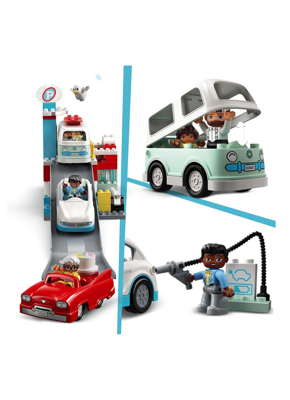 LEGO Parkeergarage en wasstraat - 10948 - detail 5 multicolor