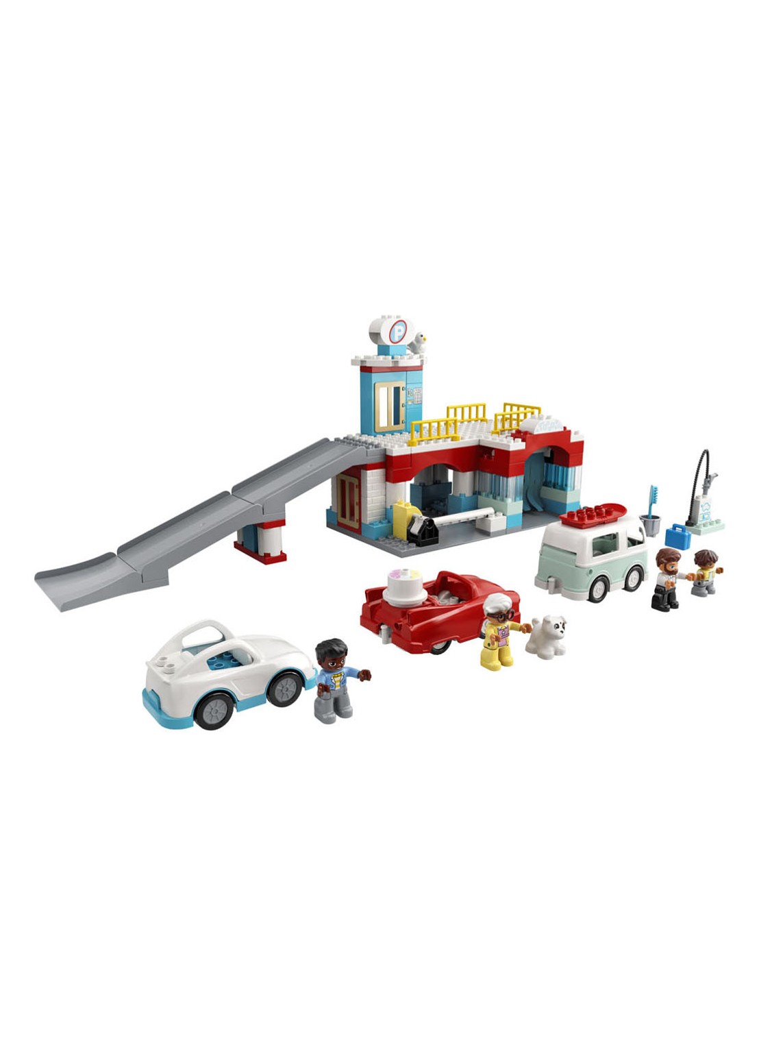 LEGO Parkeergarage en wasstraat - 10948 - voorkant 2 multicolor