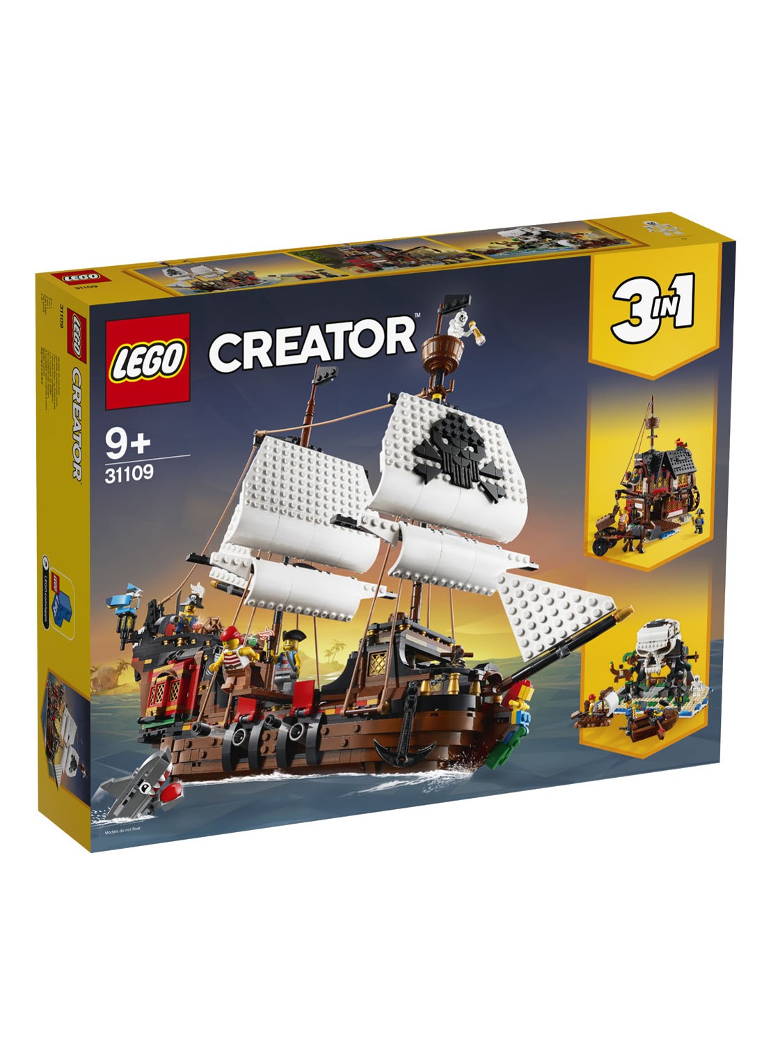 LEGO Piratenschip - 31109 - voorkant 6 multicolor
