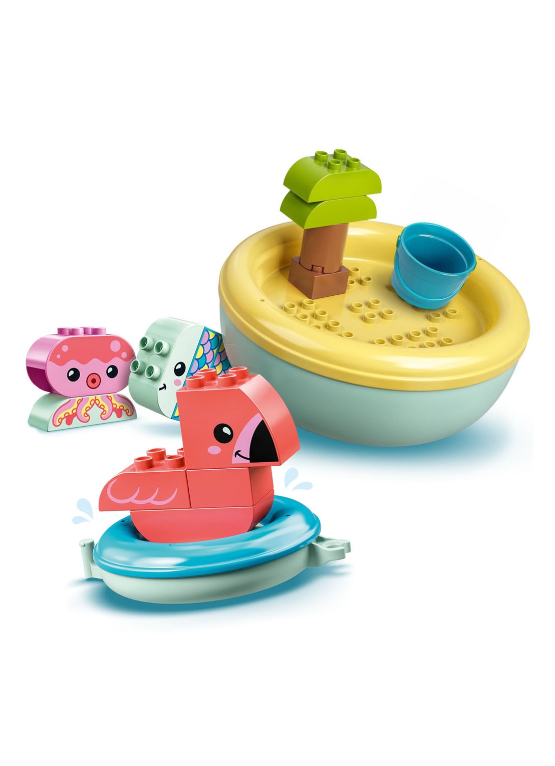 LEGO Pret In Bad Drijvend Diereneiland bouwspeelgoed - 10966 - voorkant 2 multicolor
