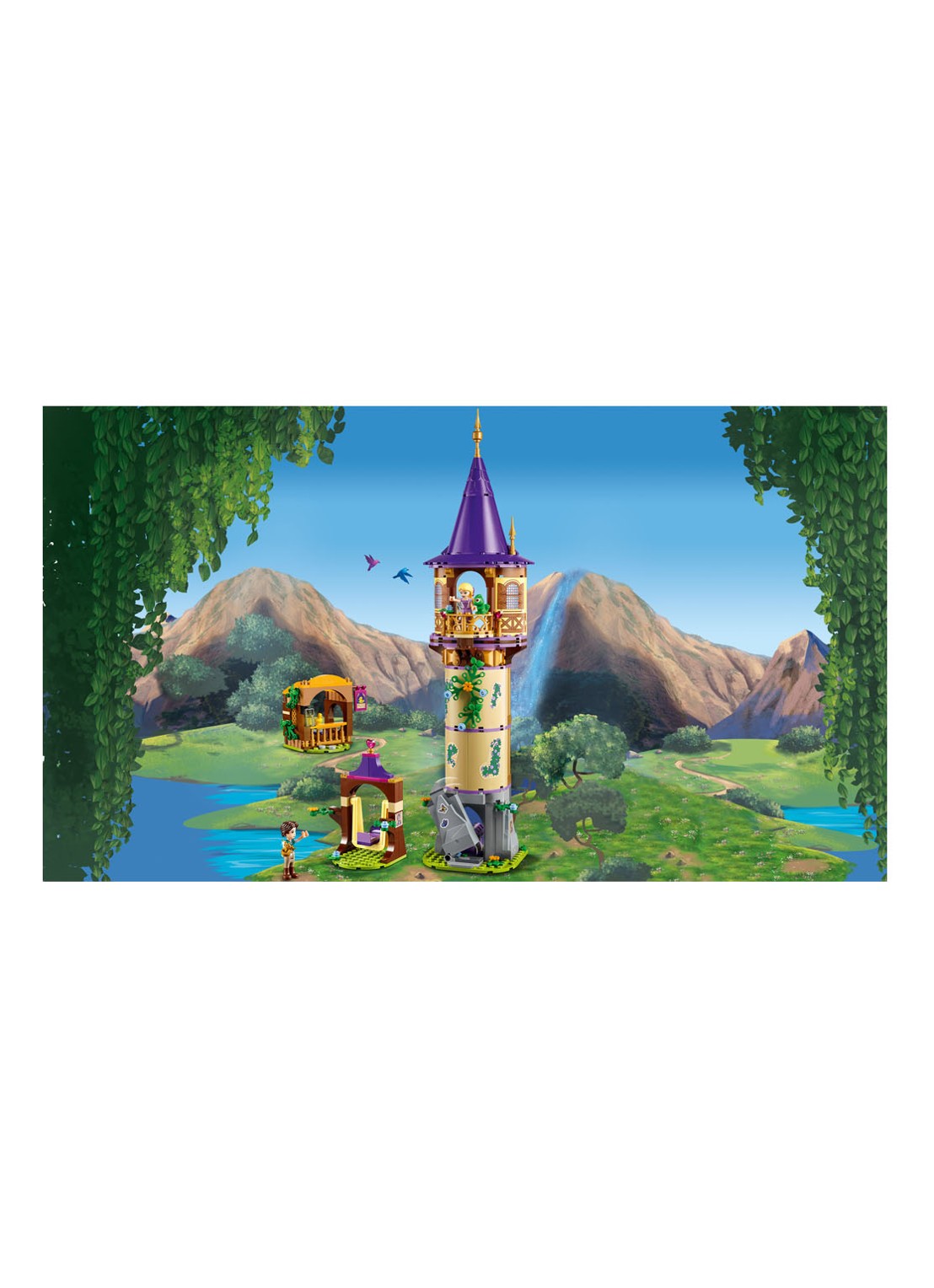 LEGO Rapunzel's toren - 43187 - detail 3 geel