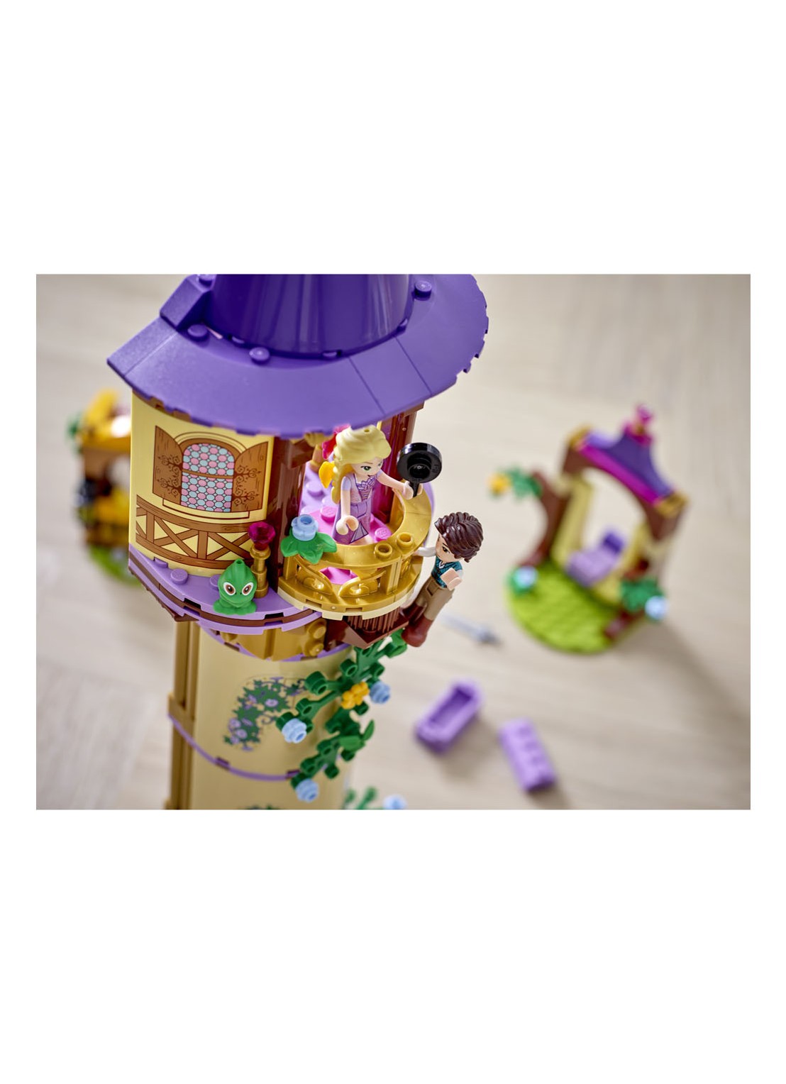 LEGO Rapunzel's toren - 43187 - detail 5 geel