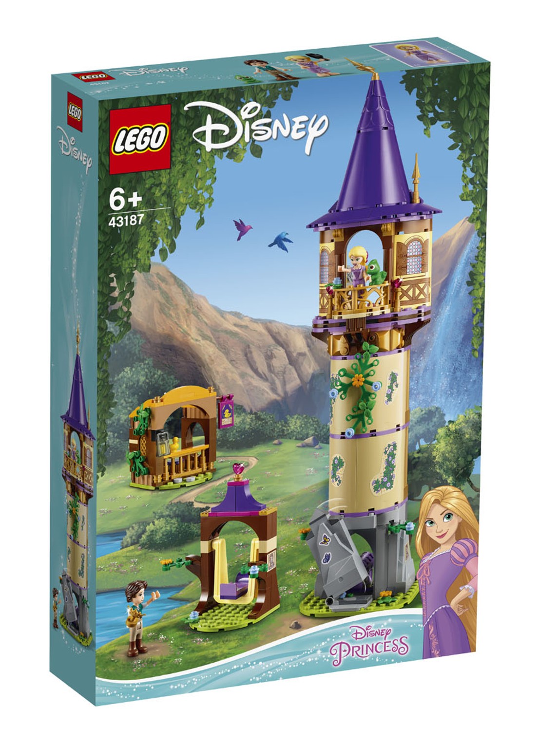 LEGO Rapunzel's toren - 43187 - voorkant 2 geel