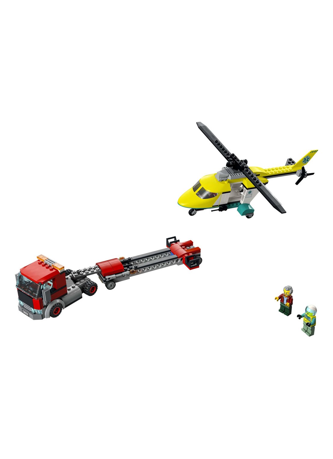 LEGO Reddingshelikopter Transport bouwspeelgoed - 60343 - voorkant 7 multicolor