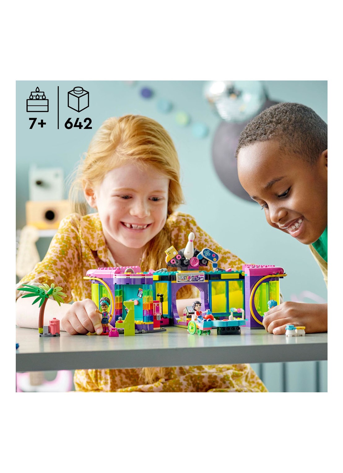LEGO Rolschaatsdisco speelhal - 41708 - detail 6 multicolor