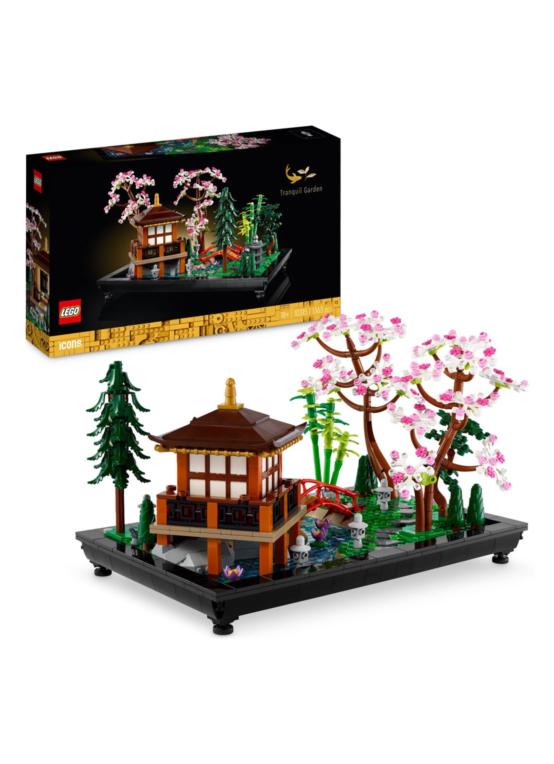 LEGO Rustgevende tuin bouwset -  10315 - voorkant 2 undefined