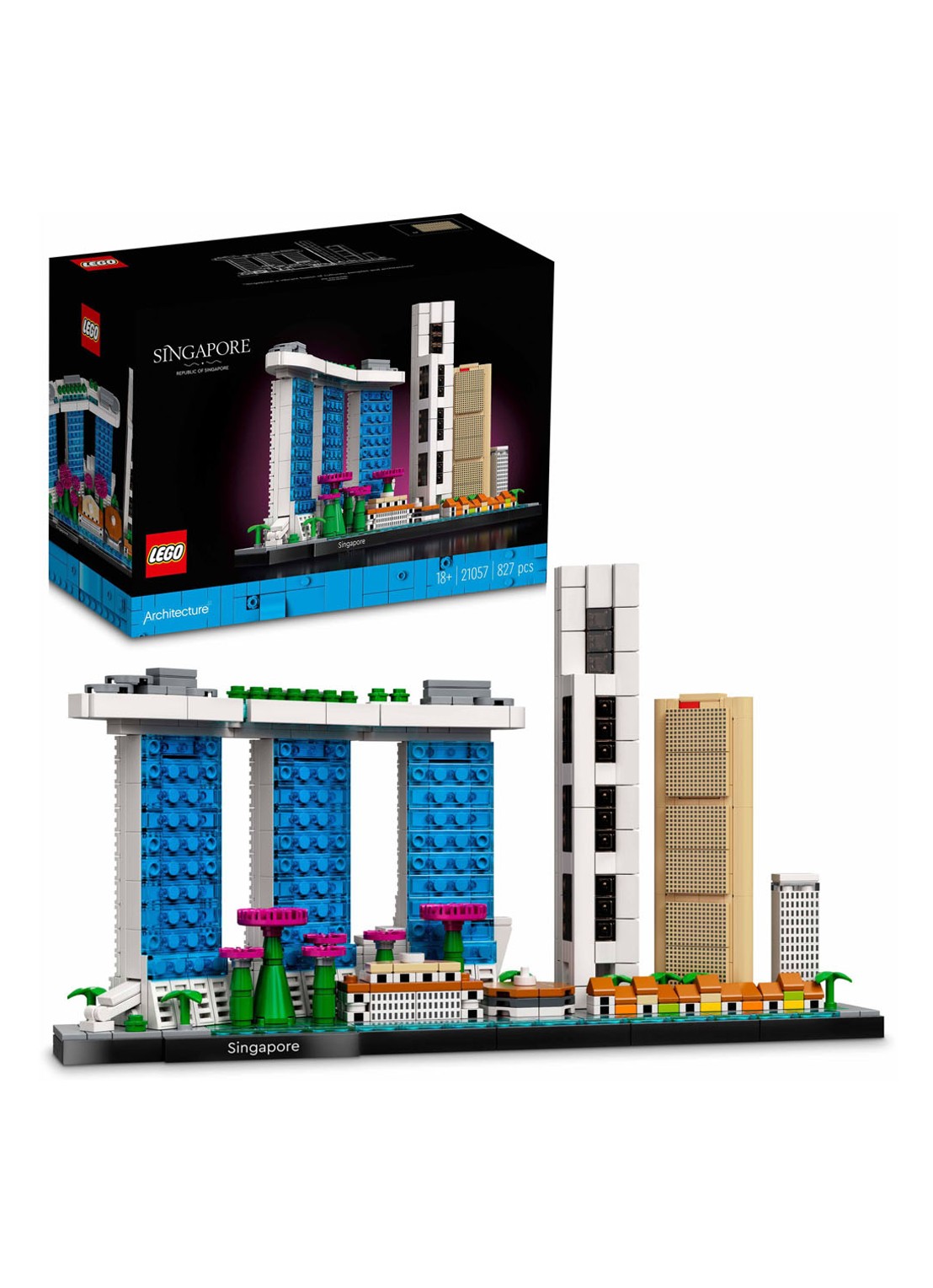 LEGO Singapore bouwspeelgoed - 21057 - detail 3 multicolor