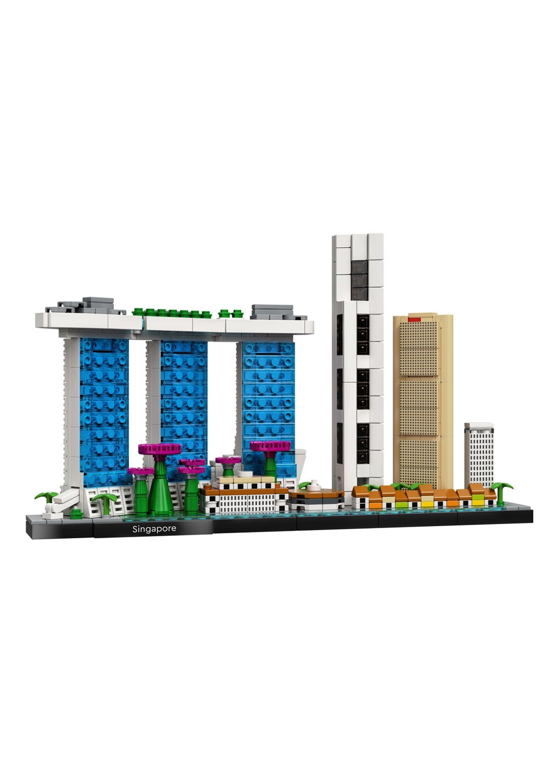 LEGO Singapore bouwspeelgoed - 21057 - voorkant 2 multicolor