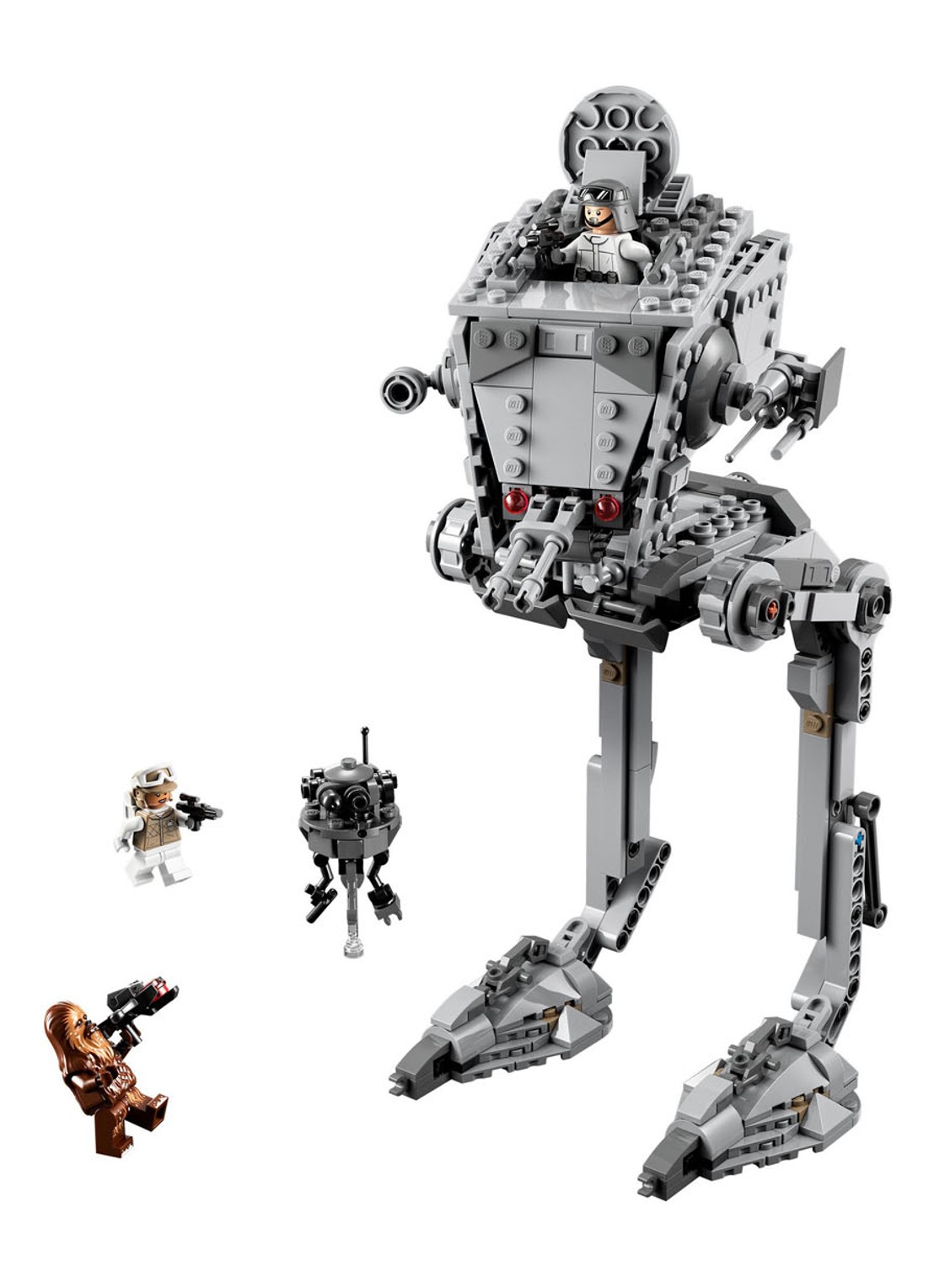 LEGO Slag Van Hoth AT-ST bouwspeelgoed - 75322 - voorkant 2 multicolor