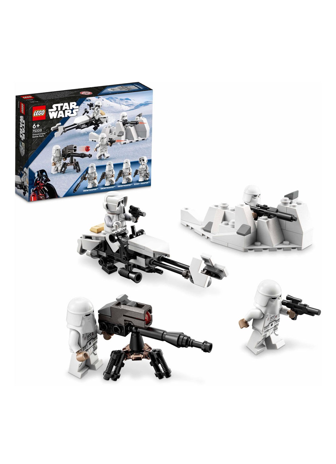 LEGO Snowtrooper Battle Pack bouwspeelgoed - 75320 - detail 3 multicolor