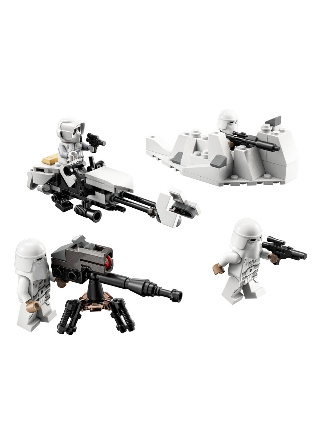 LEGO Snowtrooper Battle Pack bouwspeelgoed - 75320 - detail 5 multicolor