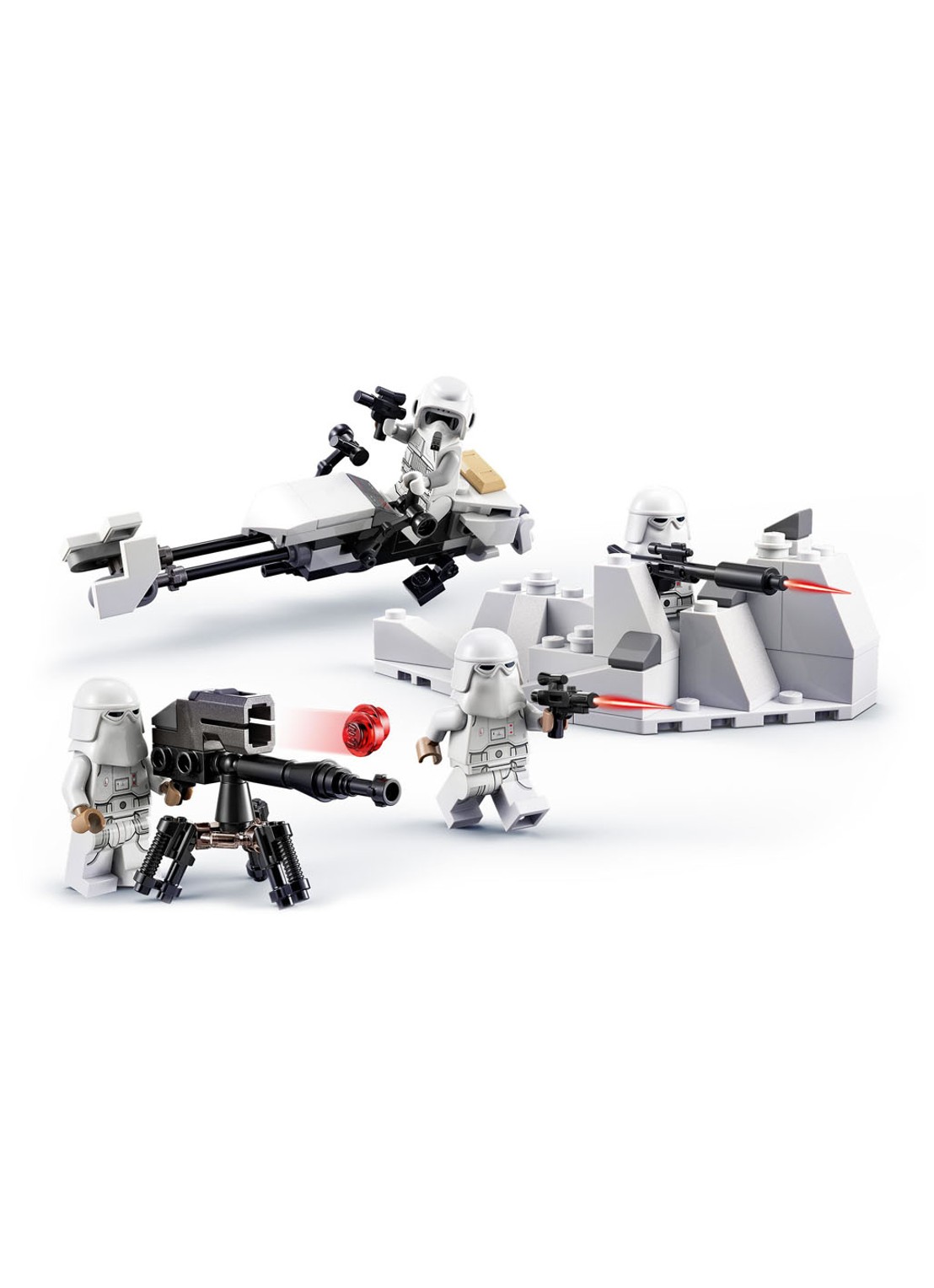 LEGO Snowtrooper Battle Pack bouwspeelgoed - 75320 - voorkant 2 multicolor