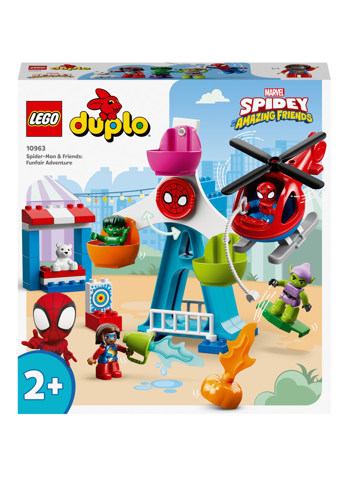 LEGO Spider-Man en vrienden: kermisavontuur - 10963 - voorkant multicolor