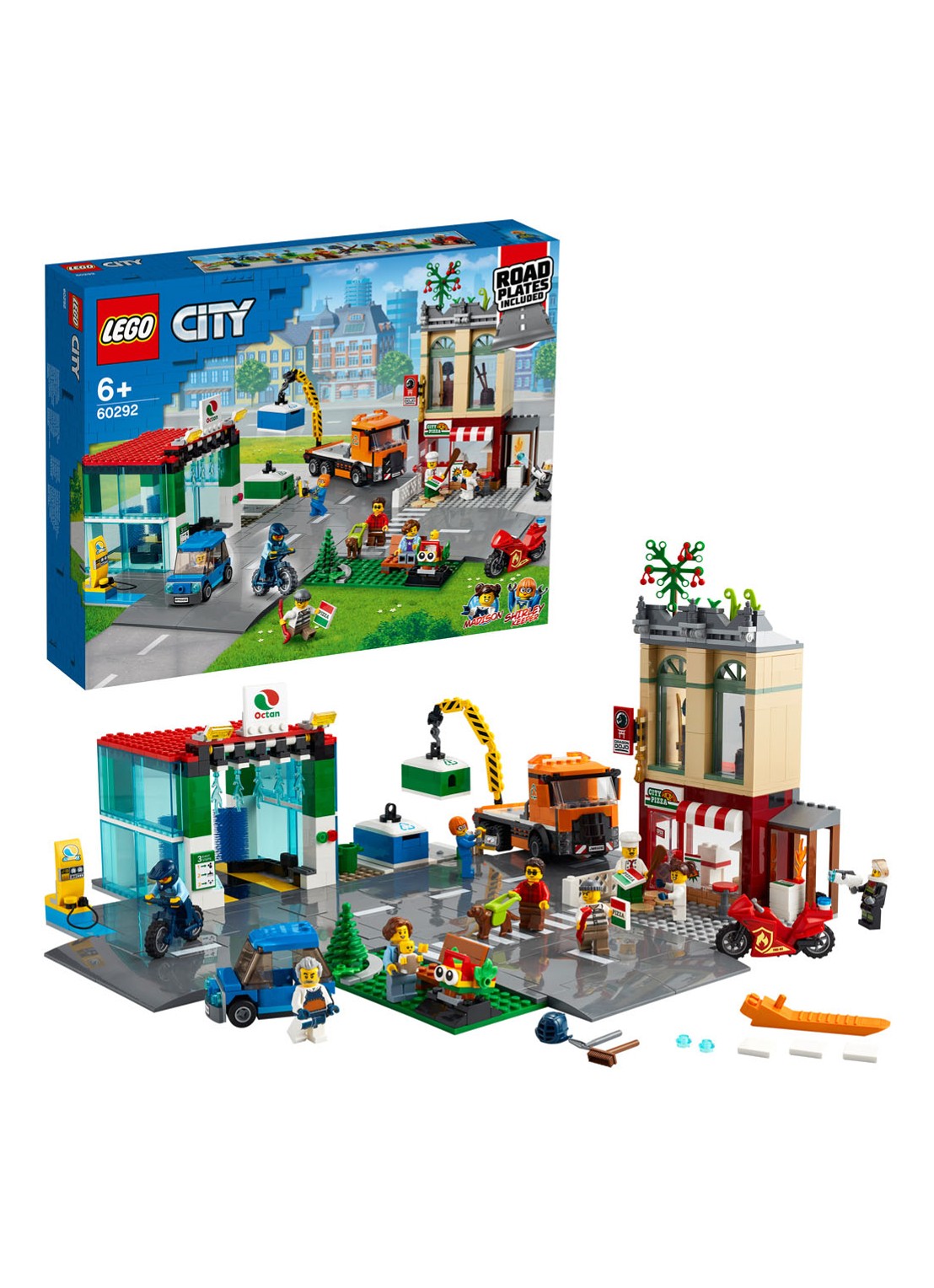 LEGO Stadscentrum - 60292 - detail 3 grijs
