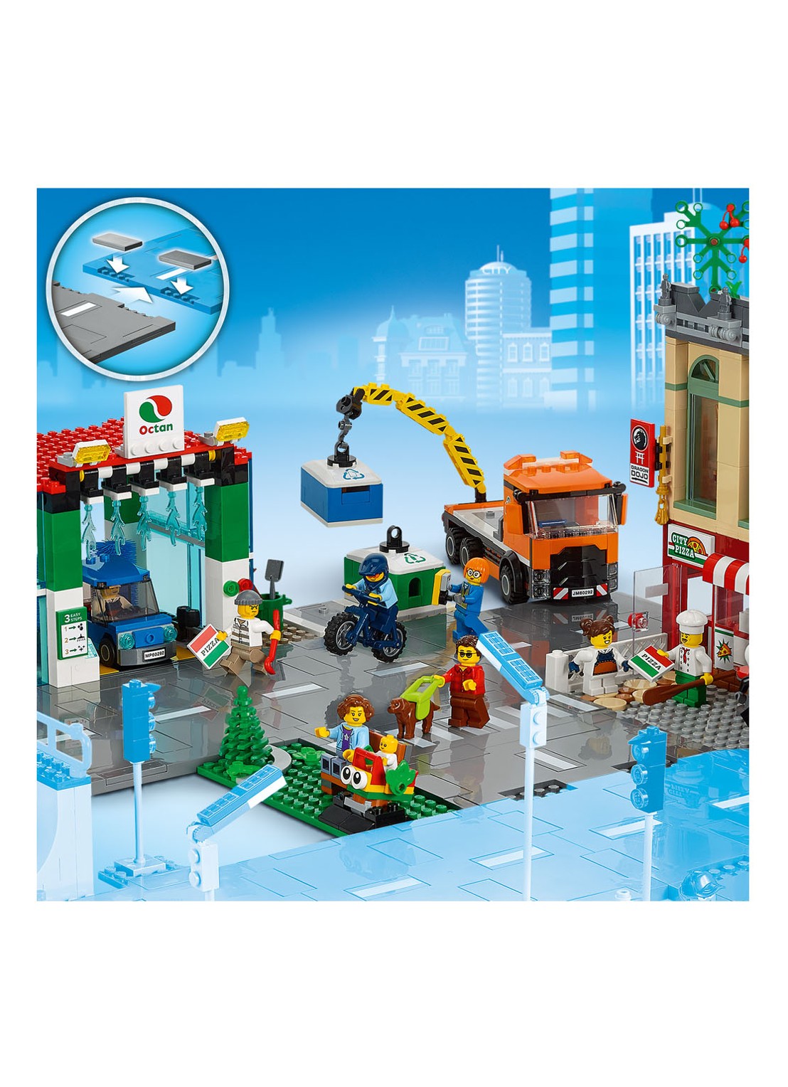 LEGO Stadscentrum - 60292 - detail 5 grijs