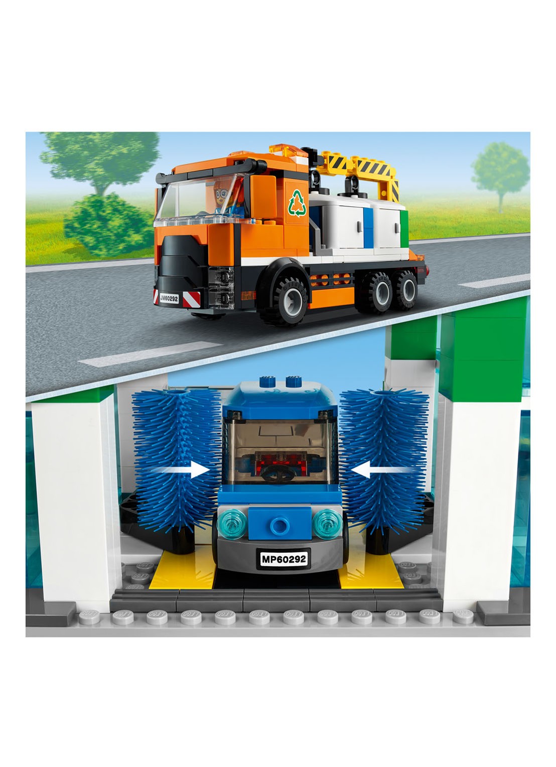 LEGO Stadscentrum - 60292 - detail 6 grijs