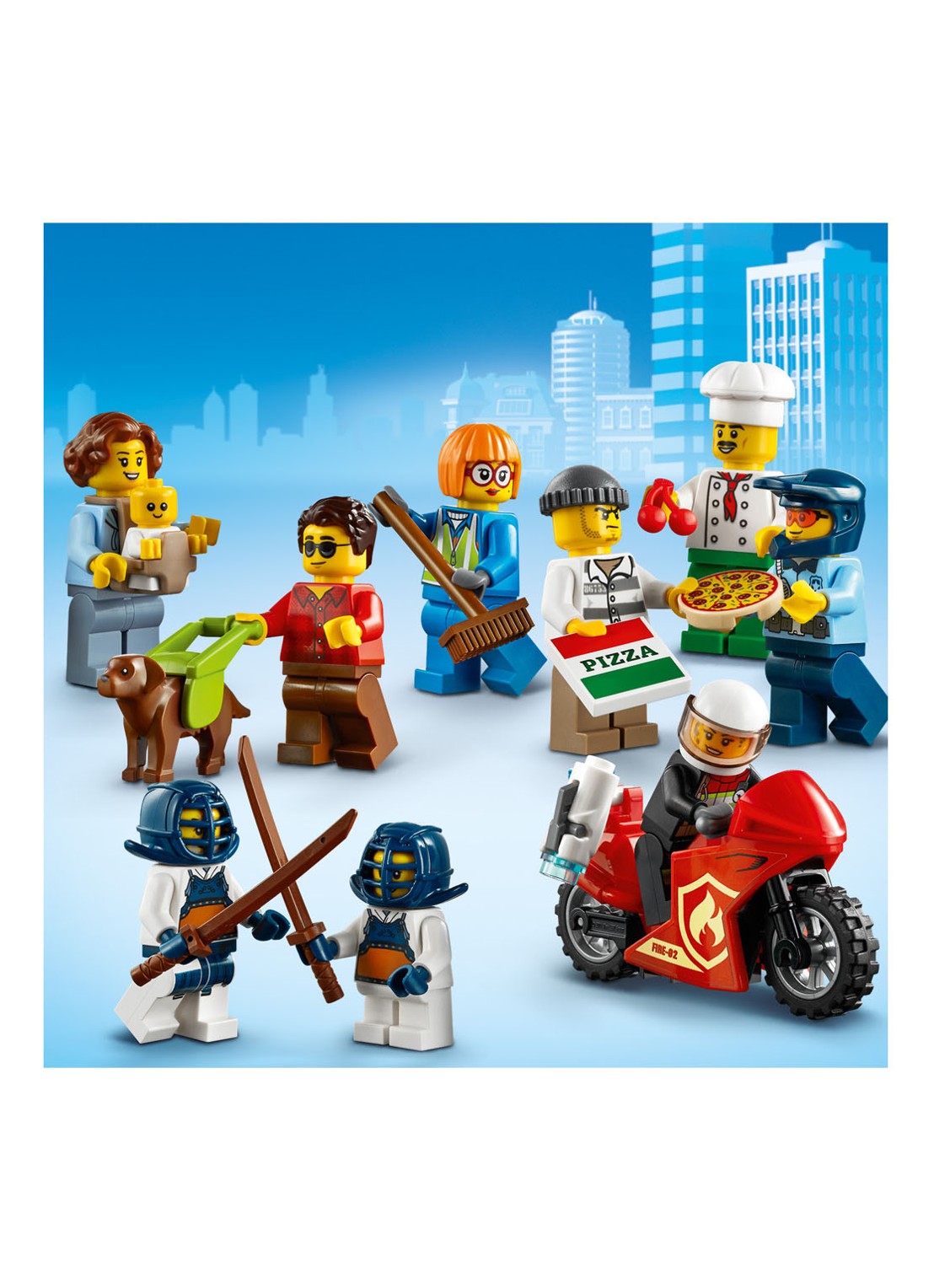 LEGO Stadscentrum - 60292 - detail 7 grijs