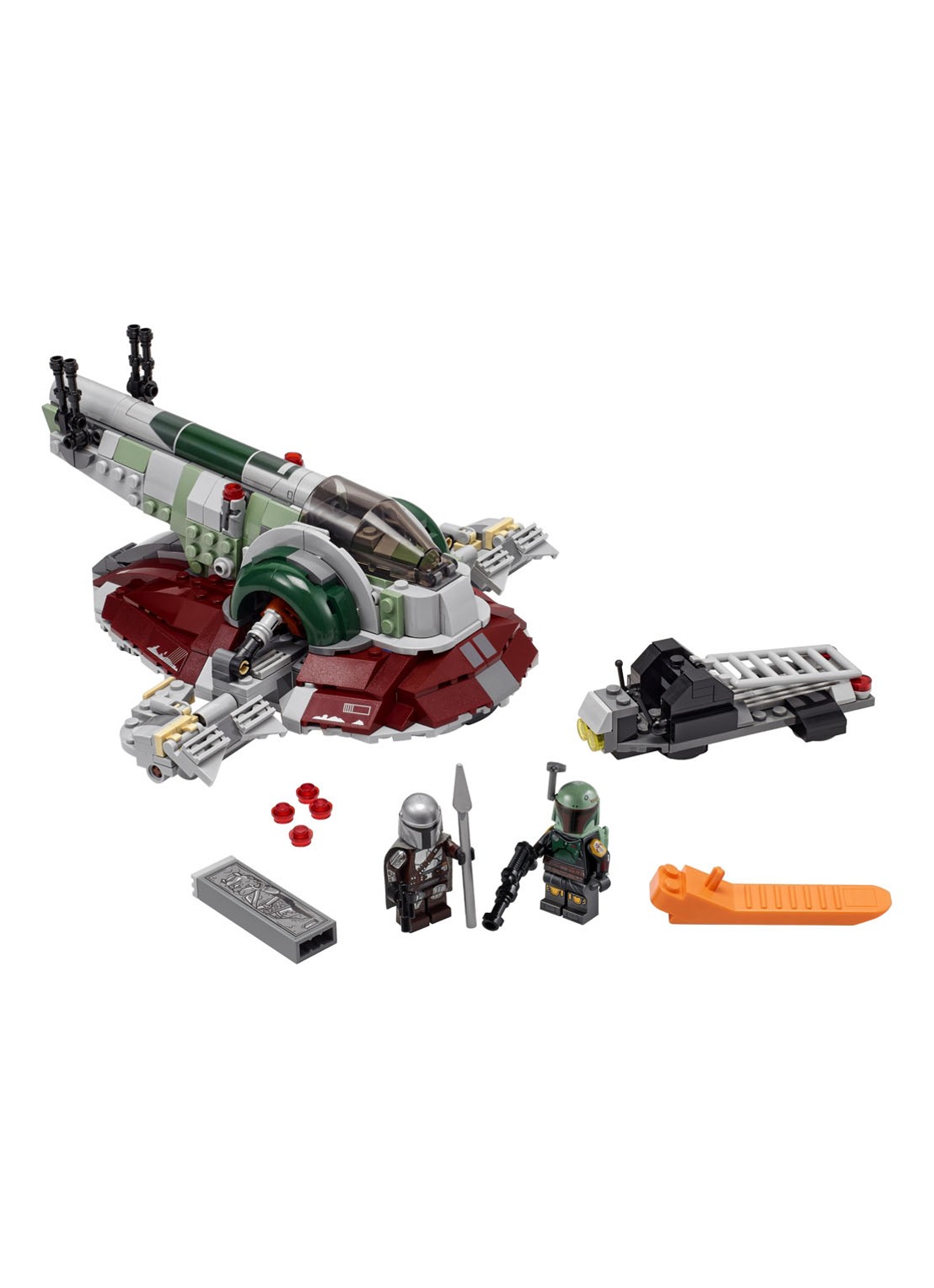 LEGO Star Wars Boba Fett's sterrenschip - 75312 - voorkant 7 multicolor