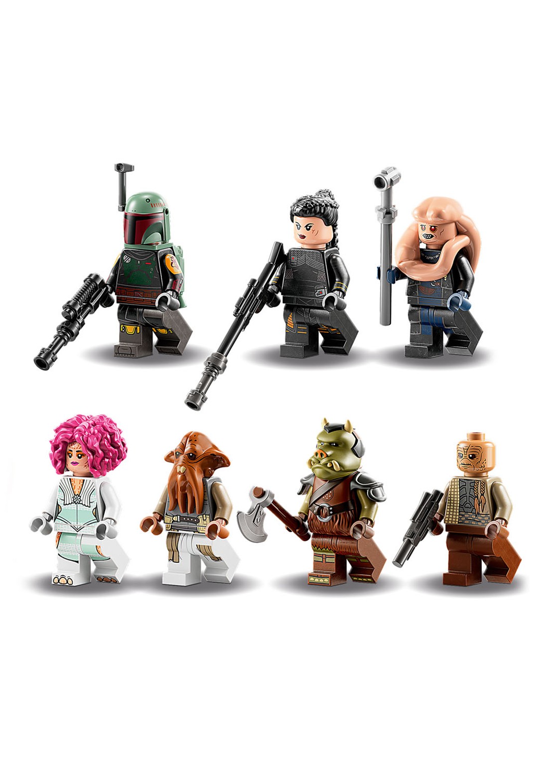 LEGO Star Wars Boba Fett's Troonzaal set - 75326 - detail 3 multicolor