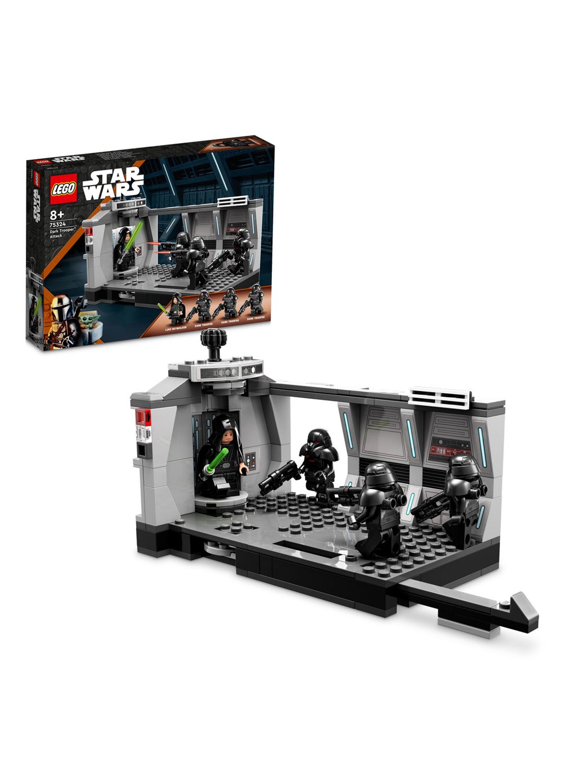 LEGO Star Wars Dark Trooper Aanval Speelgoed set - 75324 - detail multicolor