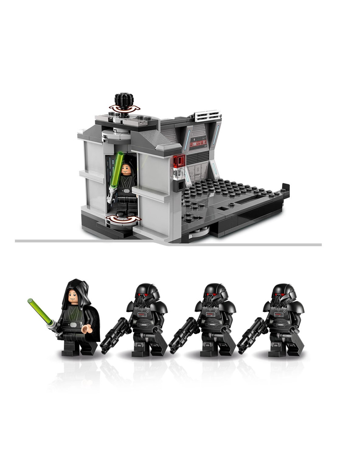LEGO Star Wars Dark Trooper Aanval Speelgoed set - 75324 - detail 5 multicolor