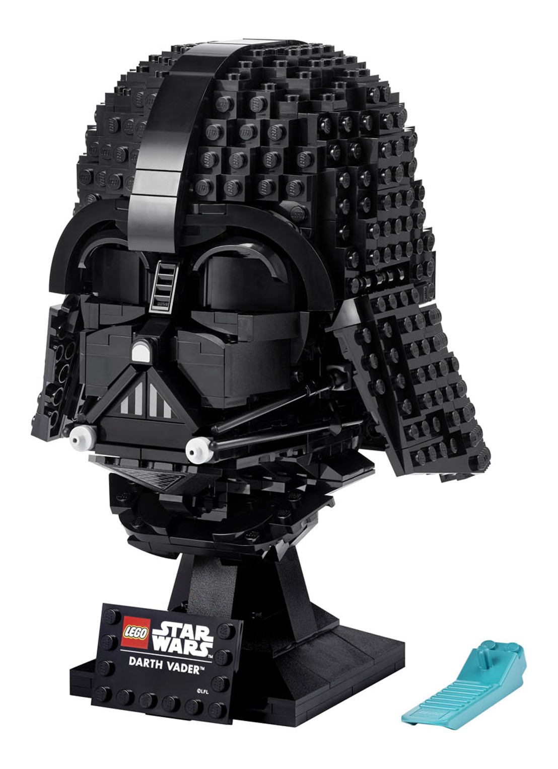 LEGO Star Wars Darth Vader helm - 75304 - voorkant zwart
