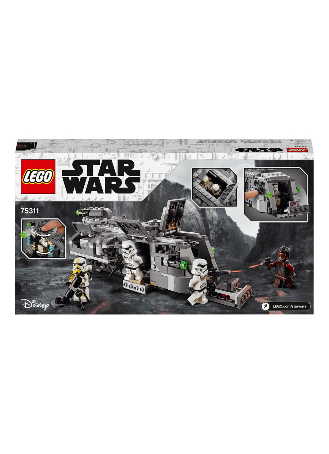 LEGO Star Wars Keizerlijke gepantserde plunderaar - 75311 - detail 7 grijs