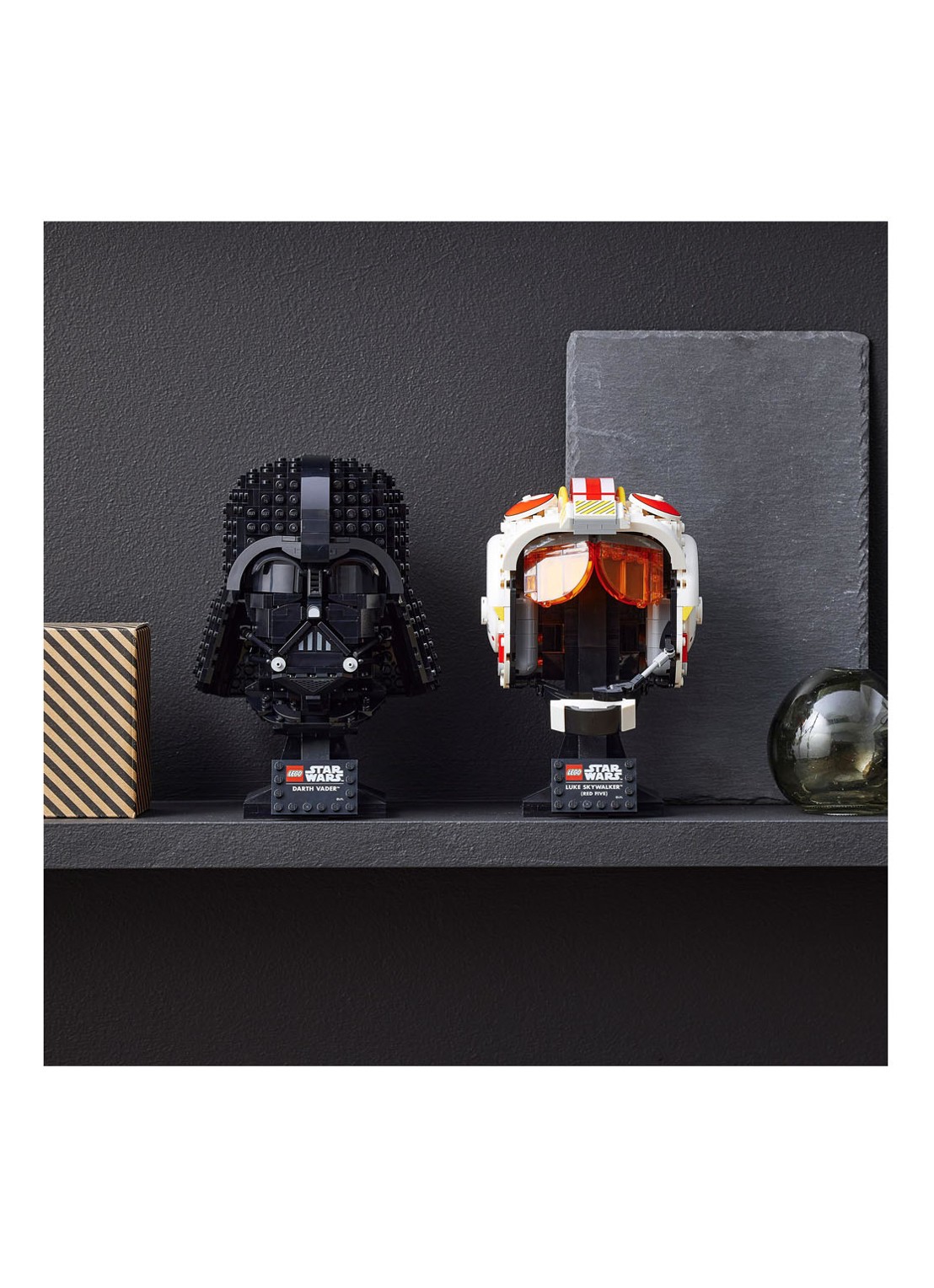 LEGO Star Wars Luke Skywalker Red Five Helm set - 75327 - detail 6 multicolor