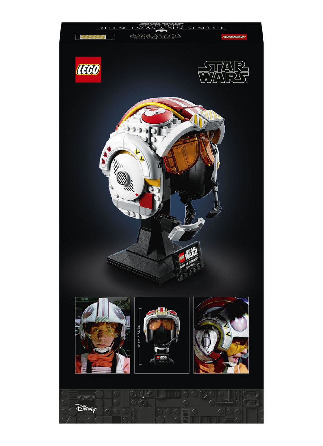 LEGO Star Wars Luke Skywalker Red Five Helm set - 75327 - detail 7 multicolor