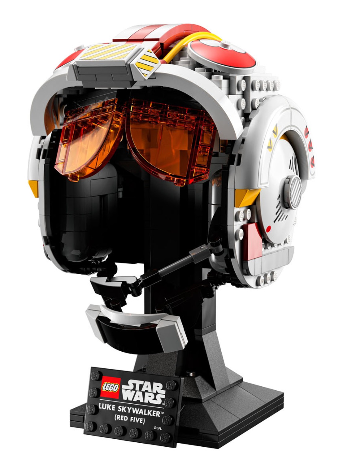 LEGO Star Wars Luke Skywalker Red Five Helm set - 75327 - voorkant 2 multicolor