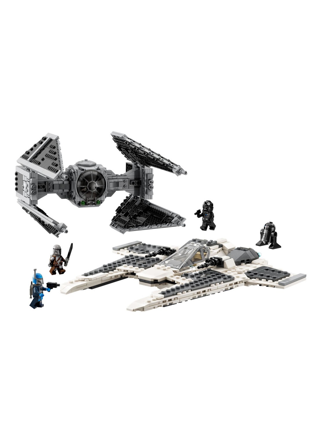 LEGO Star Wars Mandalorian Fang Fighter vs. TIE Interceptor bouwspeelgoed 75348 - detail 3 undefined