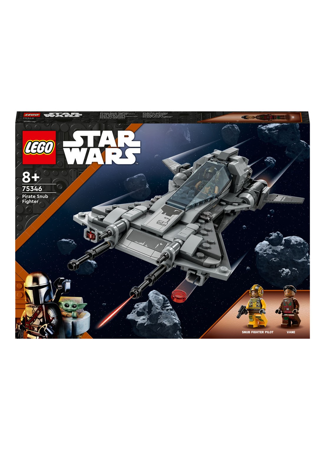 LEGO Star Wars Pirate Snub Fighter Mandalorian bouwset - 75346 - voorkant 5 undefined