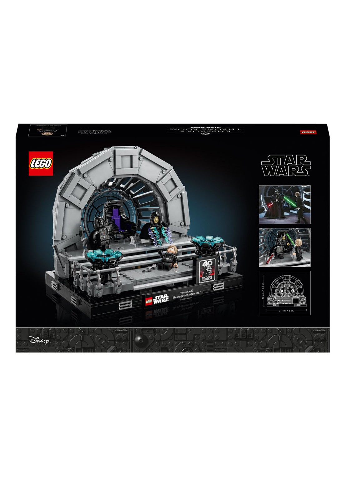 LEGO Star Wars Troonzaal van de keizer diorama bouwset - 75352 - detail 6 undefined