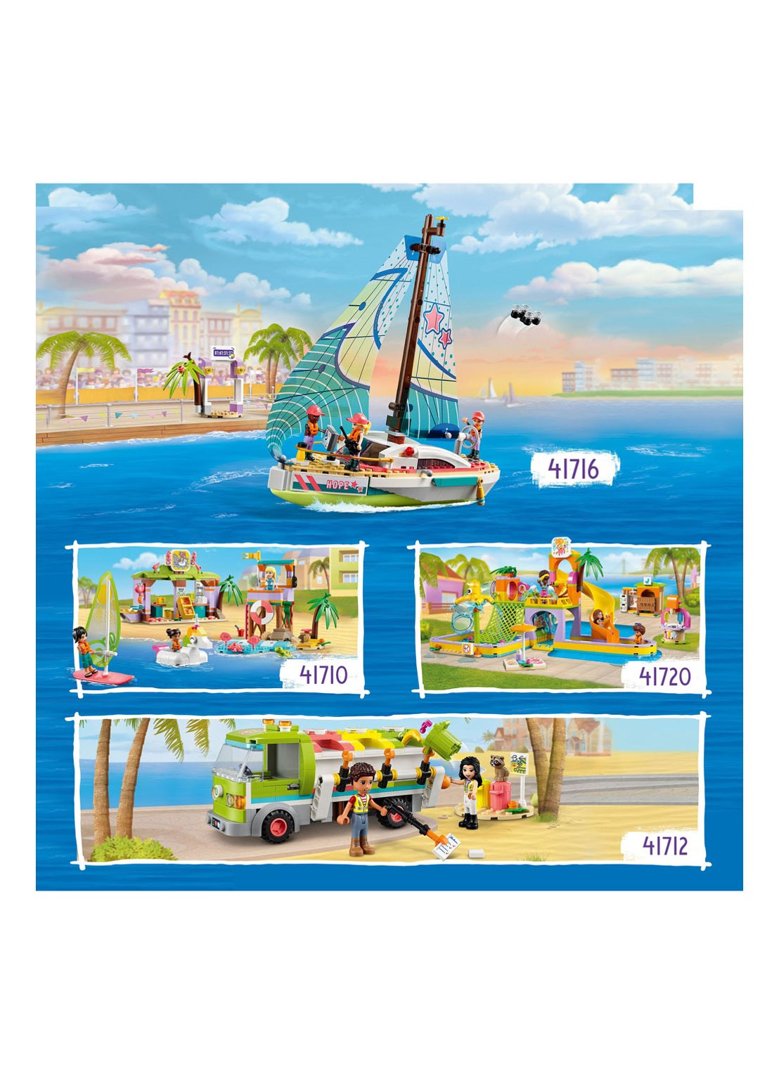 LEGO Stephanies zeilavontuur - 41716 - detail 5 multicolor