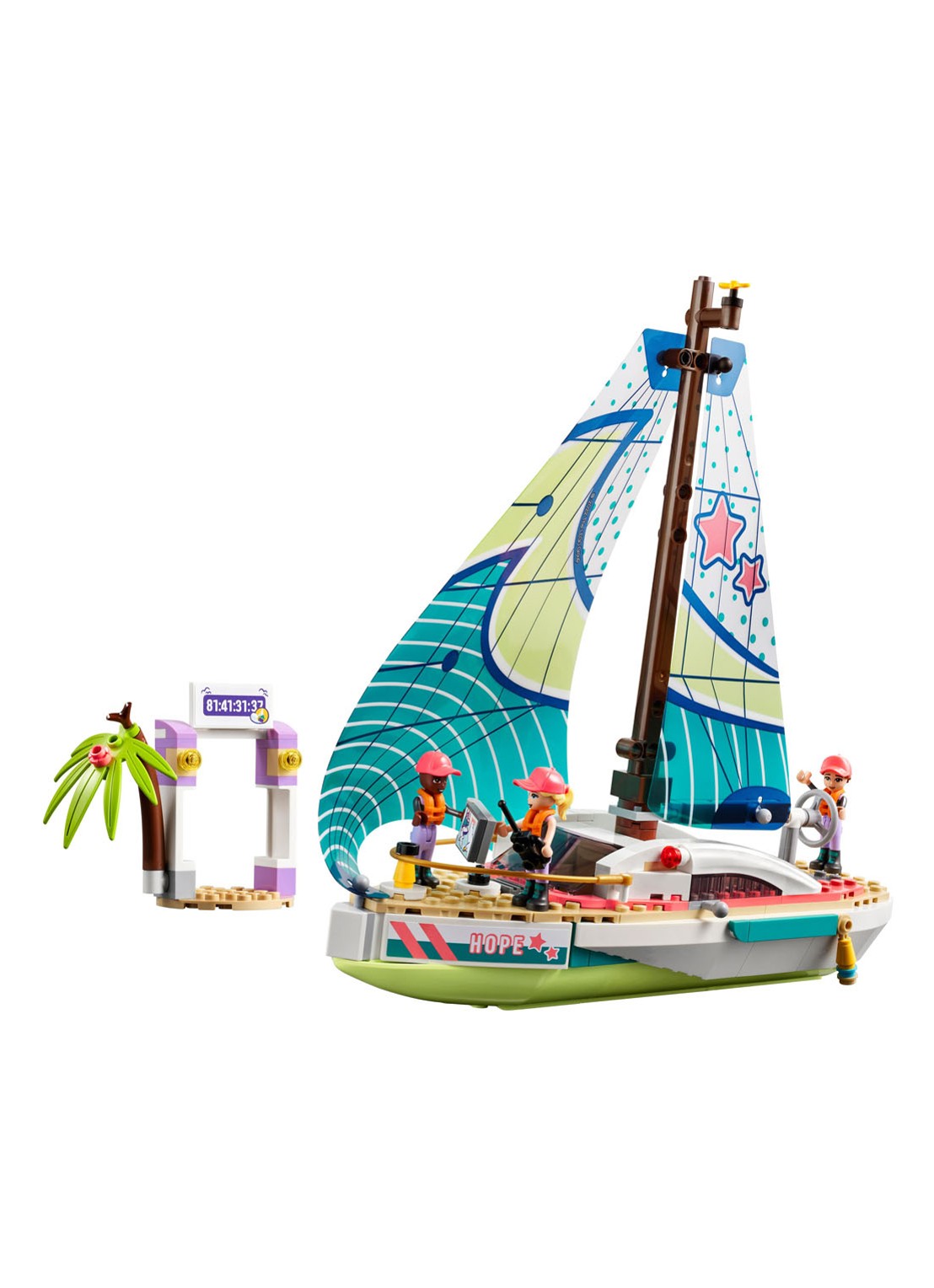 LEGO Stephanies zeilavontuur - 41716 - voorkant 2 multicolor