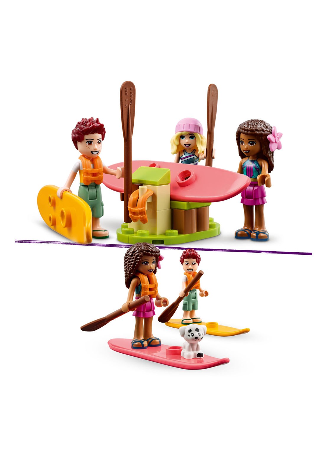 LEGO Strand Glamping bouwspeelgoed - 41700 - detail 5 multicolor