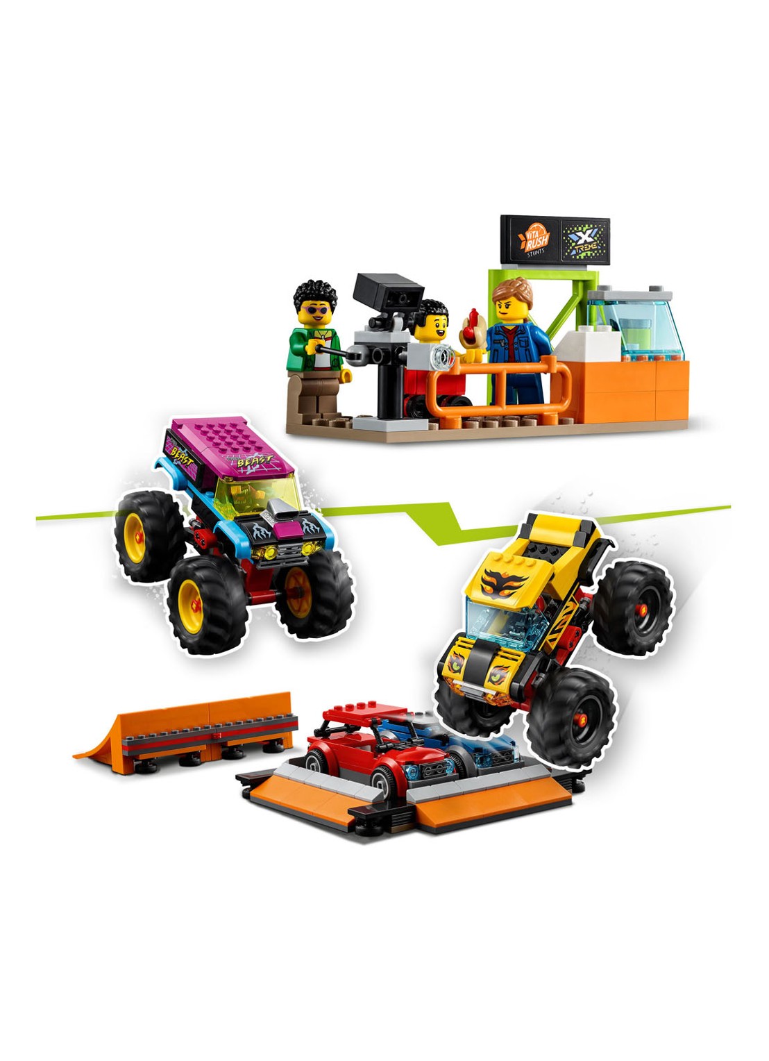 LEGO Stunt Show Arena bouwsets - 60295 - detail 2 undefined