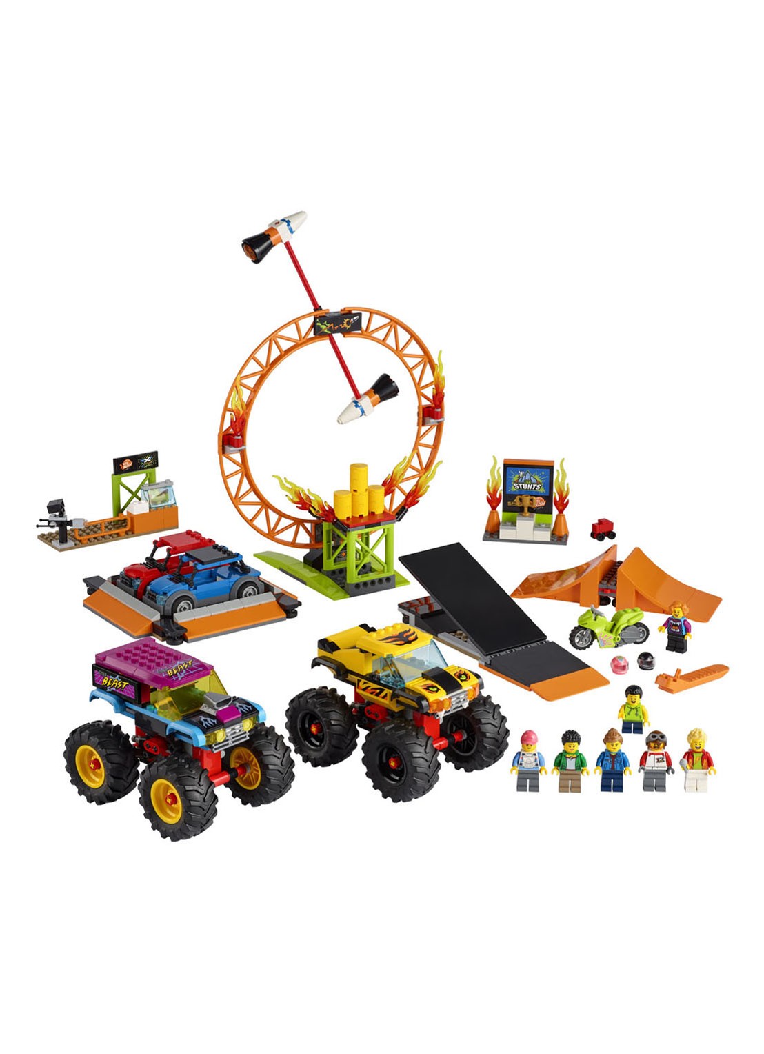 LEGO Stunt Show Arena bouwsets - 60295 - voorkant 7 undefined