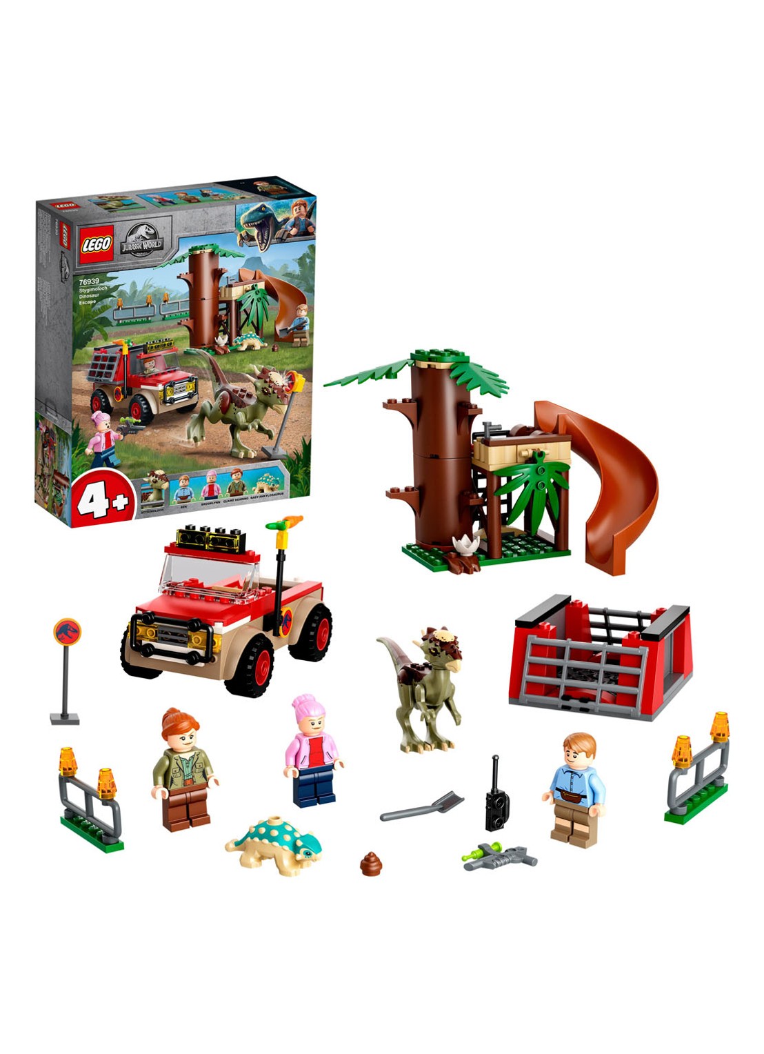 LEGO Stygimoloch Dinosaurus Ontsnapping - 76939 - detail 3 multicolor